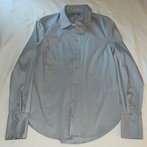 Light blue H&M dress button up long sleeve